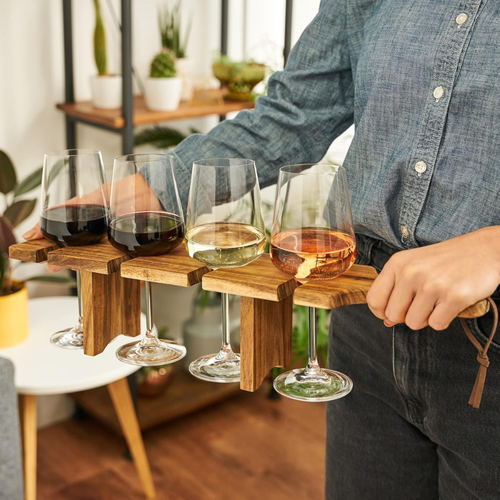 Acacia Wine Flight Server Cocktail Emporium