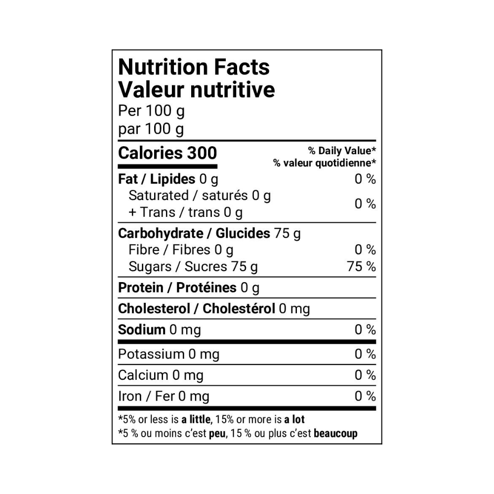 agave syrup calories Agave Syrup