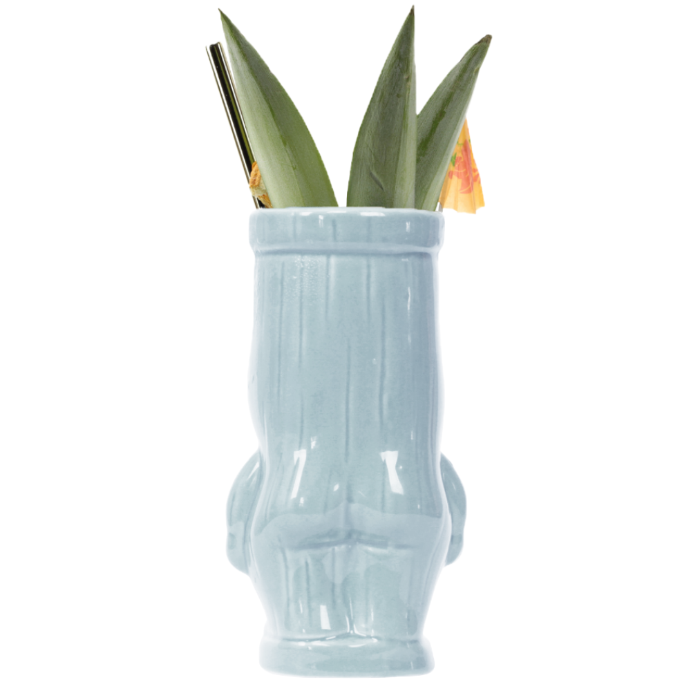 Blue Cheeky Tiki Mug | Cocktail Emporium
