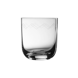 Calabrese ZigZag Old-Fashioned Glass