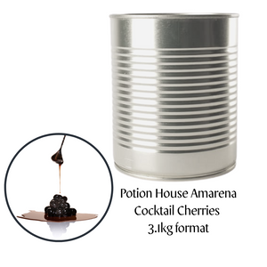 Potion House Amarena Cocktail Cherries 3.1kg format