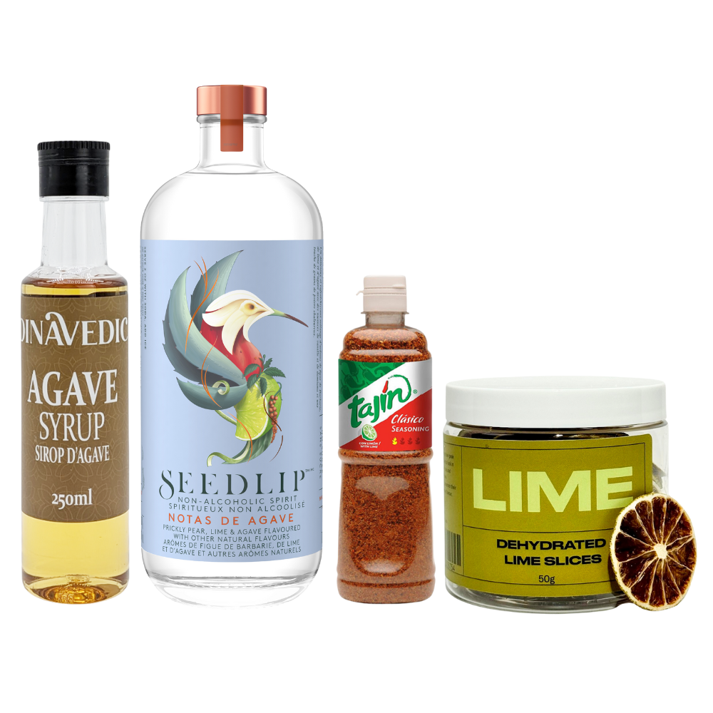 Seedlip Notas de Agave Margarita Set (Non-Alcoholic)