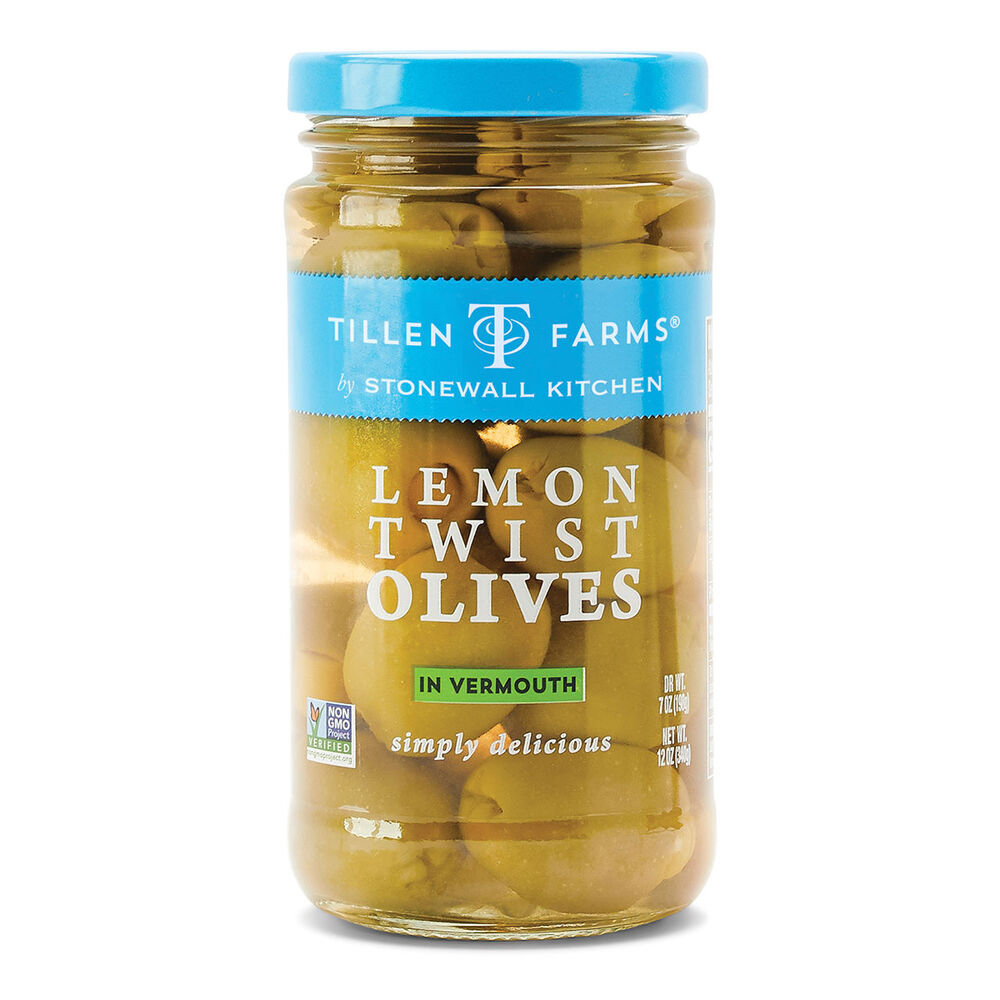 Tillen Farms Lemon Twist Olives | Cocktail Emporium