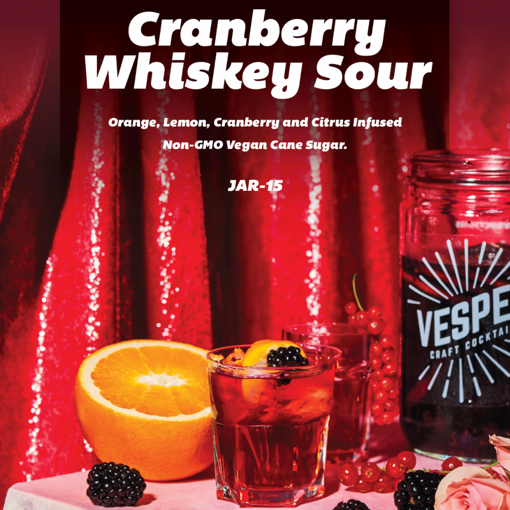 Vesper Cranberry Whisky Sour Infusion Kit | Cocktail Emporium