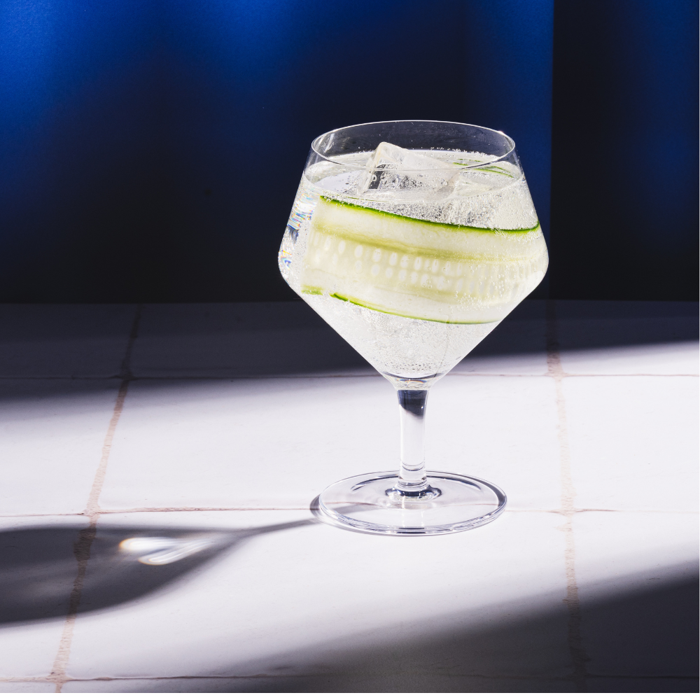 Skye - 2 Gin And Tonic Copa Glasses (Presentation In A Box