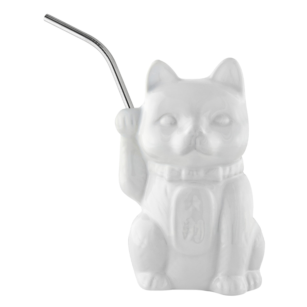 MAKOTO CUSTOM FORTUNE CAT MUG tiki mug