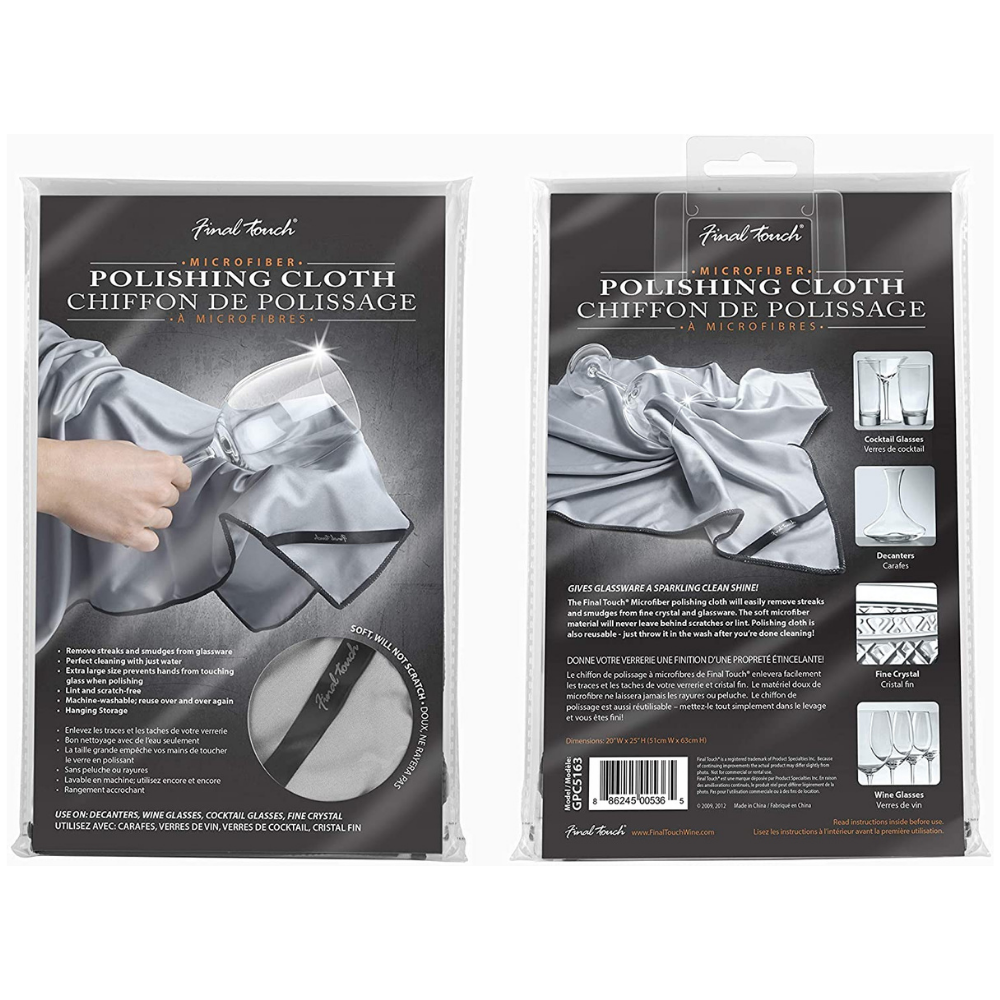 Microfibre Glass Polishing Cloth