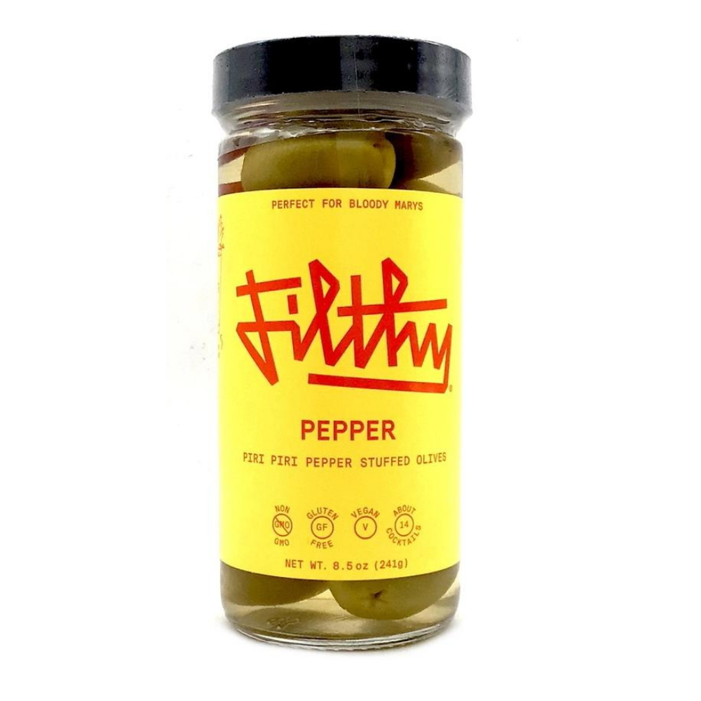 Filthy Pepper Stuffed Olives