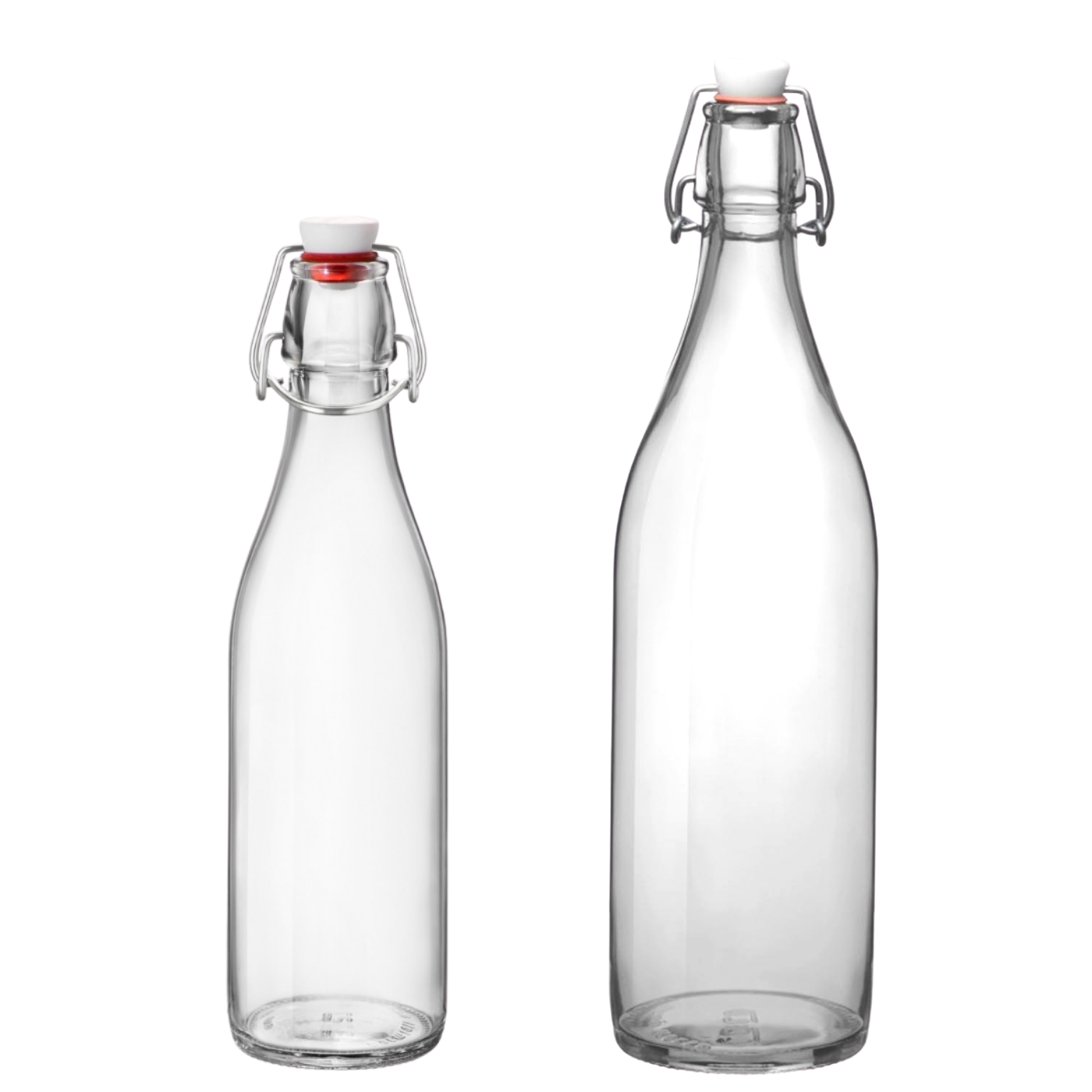 Clear Swing-Top Bottle