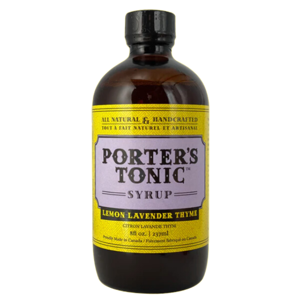 Porter's Lemon Lavender Thyme Tonic Syrup | Cocktail Emporium