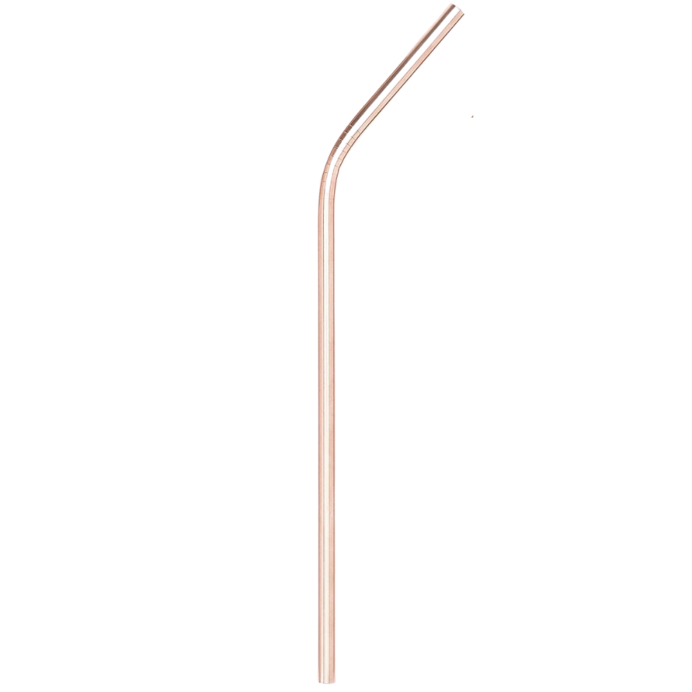 Angled Copper Straws
