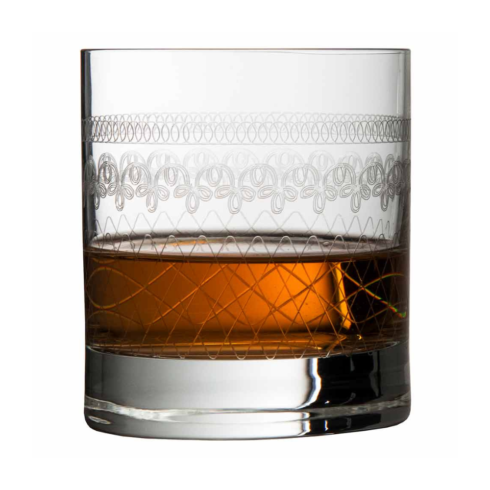 1910 Retro Old Fashioned Glass