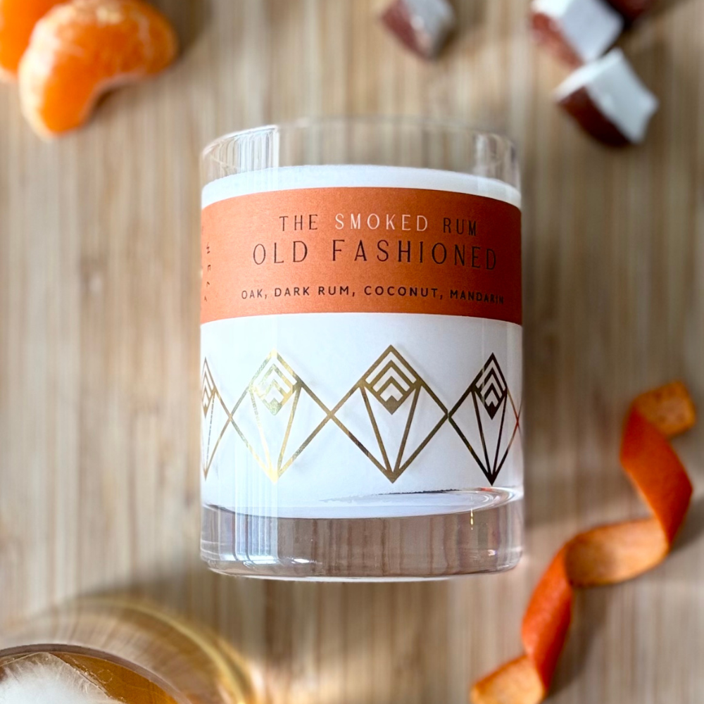 Burn The Well - The Smoked Rum Old Fashioned Candle