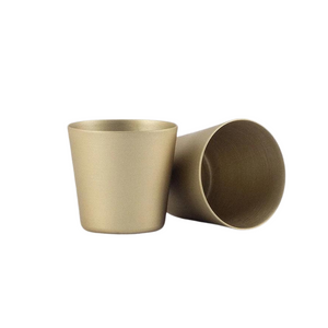 Aluminum Shot Glass (Bronze)