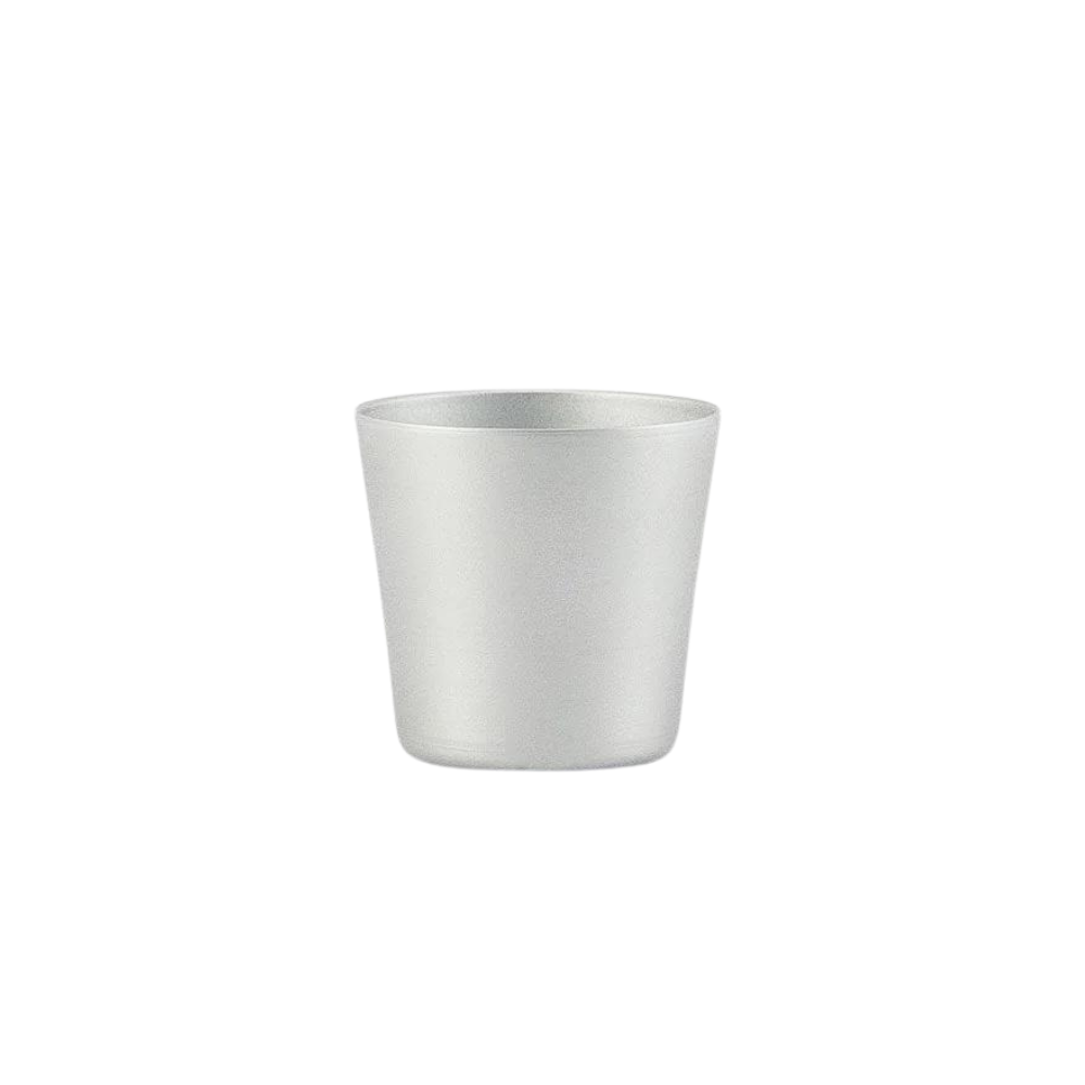 Aluminum Shot Glass (Silver)