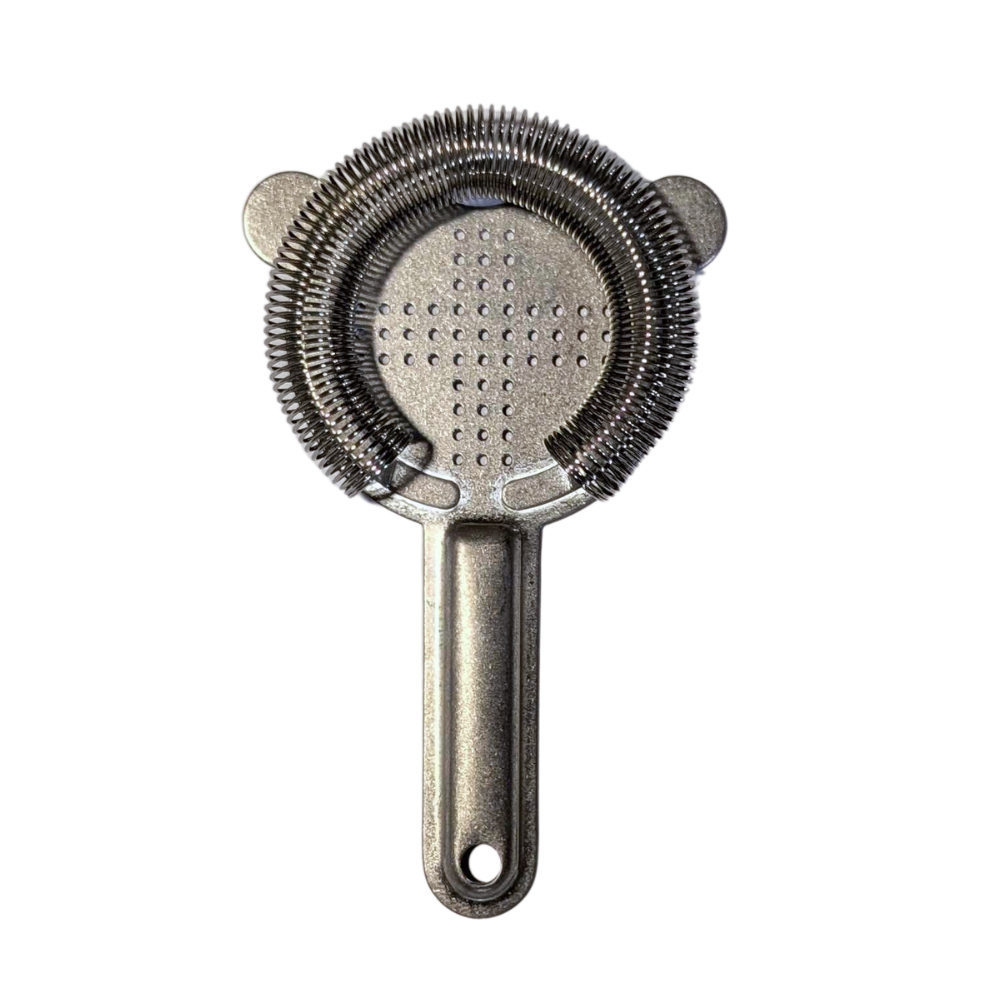 Antique Stainless Steel Cross Hawthorne Strainer