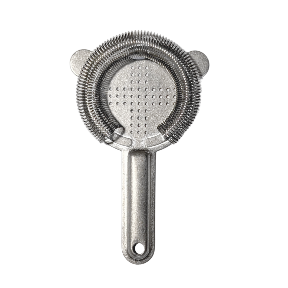 Antique Stainless Steel Cross Hawthorne Strainer