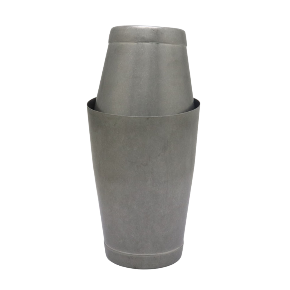 Antique Stainless Steel Mini Boston Shaker