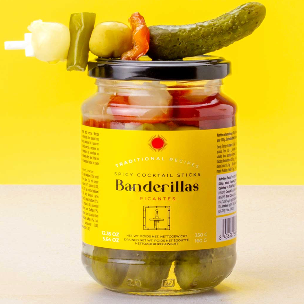 Spicy Cocktail Banderillas