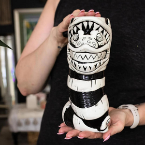 Beetlejuice Sandworm Tiki Mug