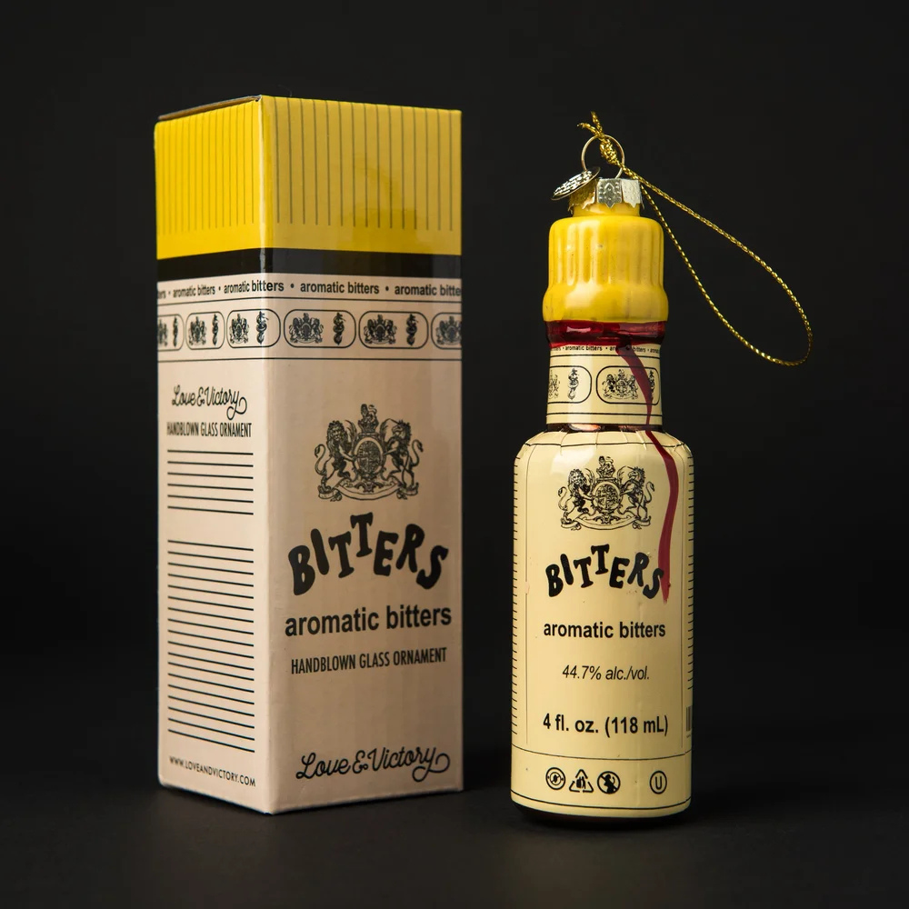 Bitters Bottle Ornament