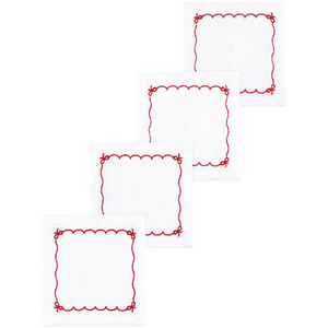 Bowtique Cocktail Napkins (set of 4)
