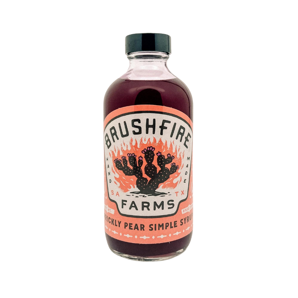 Fire Syrup Brushfire Farms Prickly Pear Syrup | Cocktail Emporium