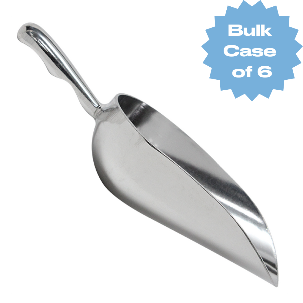 Bulk Aluminum Ice Scoop (12 oz) (Case of 6)