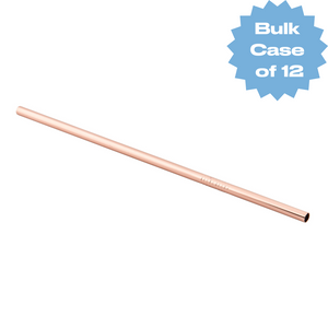Bulk Copper Straws - Long (Case of 12)