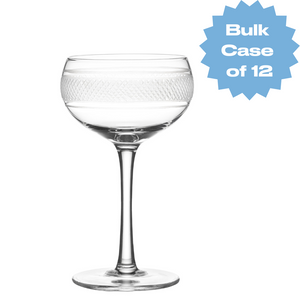 Bulk Etched Cleo Coupe (Case of 12)
