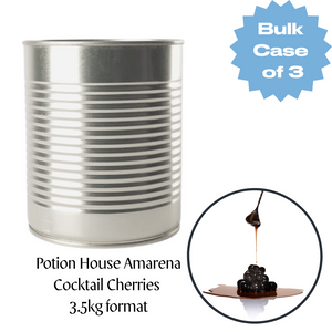 Bulk Potion House Amarena Cocktail Cherries - 3.5kg (Case of 3)