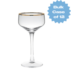 Bulk Potion House Gold Rim Coupe (Case of 12)