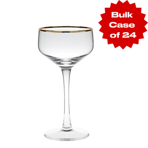 Bulk Potion House Gold Rim Coupe (Case of 24)