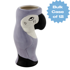 Bulk Purple Parrot Tiki Mug (Case of 12)