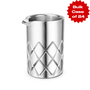 Bulk Stainless Steel Double-Walled Mixing Pitcher (Case of 24)