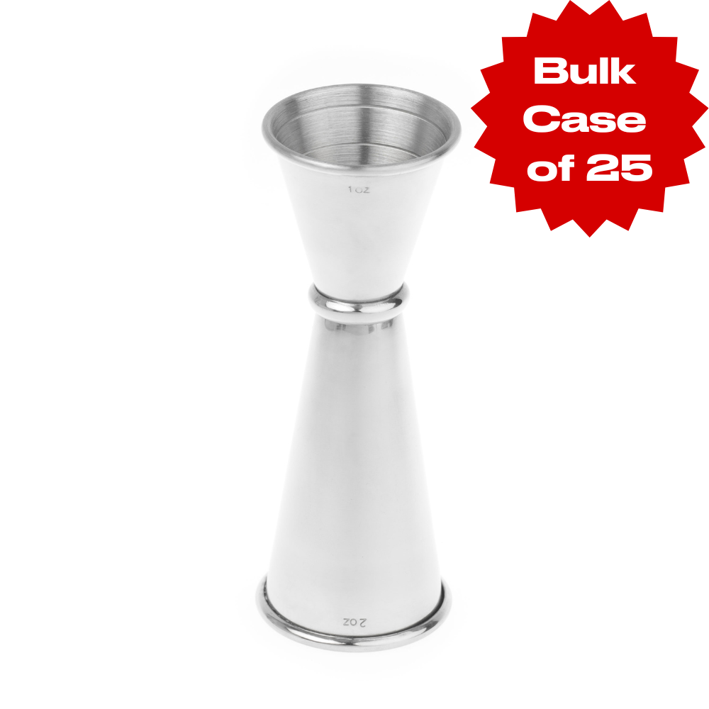 Bulk Stainless Steel Tokyo Jigger Large Case Of 25 Cocktail Emporium Bulk stainless steel tokyo jigger large case of 25 cocktail emporium