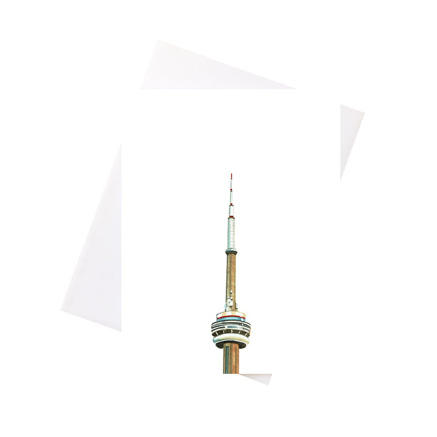 CN Tower Greeting Card