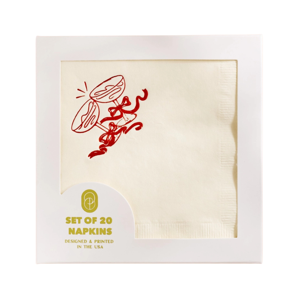 Cheers Cocktail Napkins (set of 20)