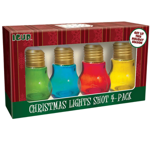Christmas Light Shot Glasses (set of 4)