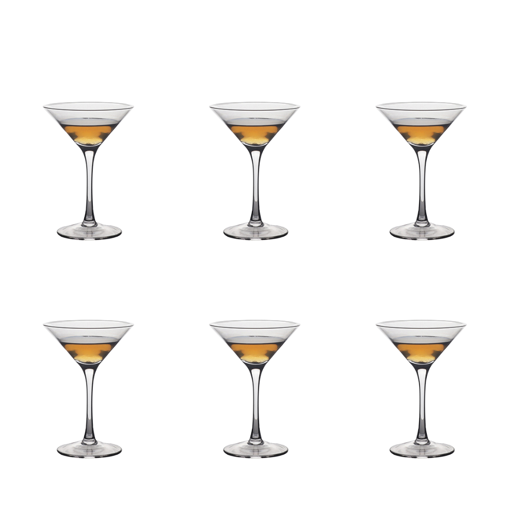 Classic Mini Martini Glass - set of 6