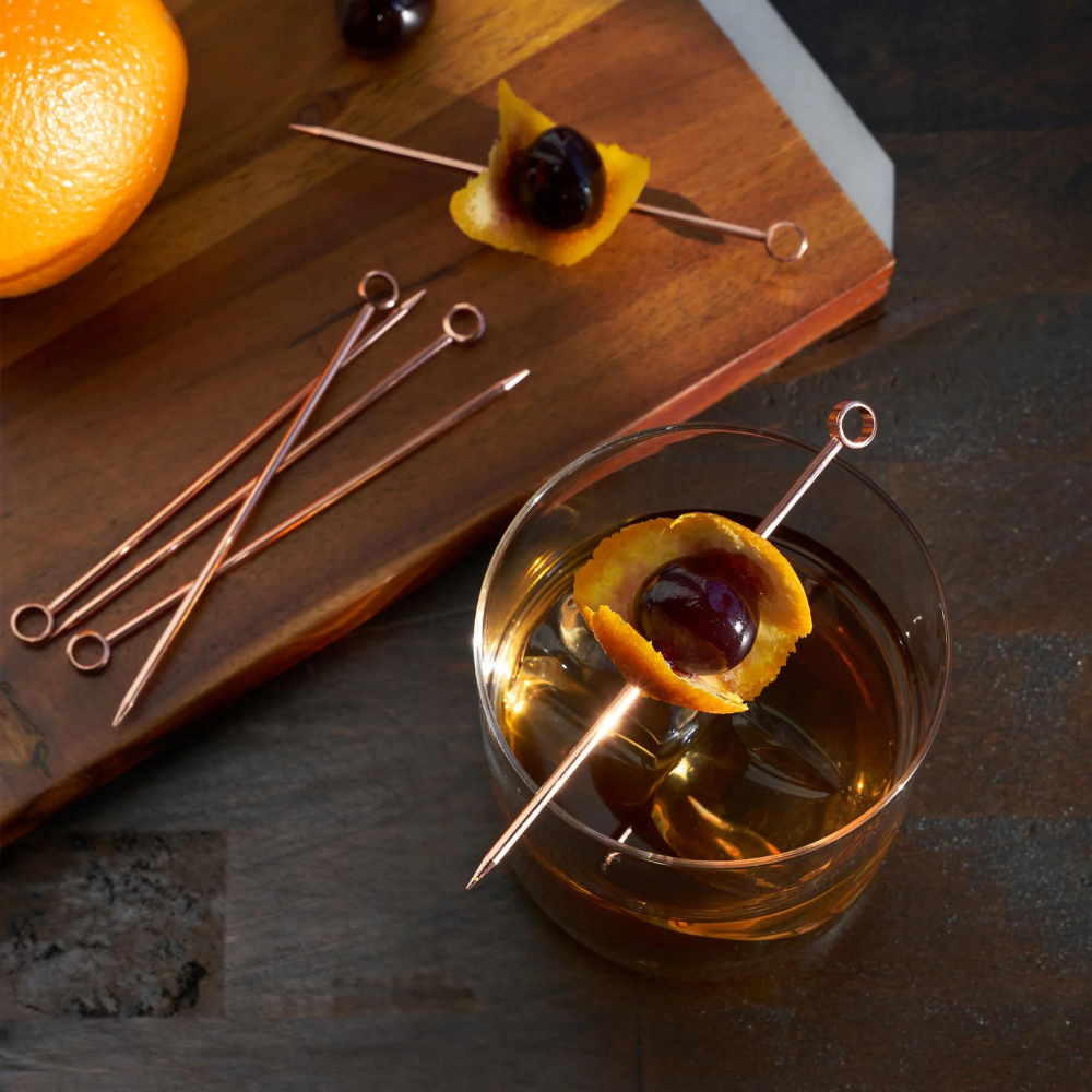 Pin Set Cocktail Copper Cocktail Pins (set of 6) | Cocktail Emporium
