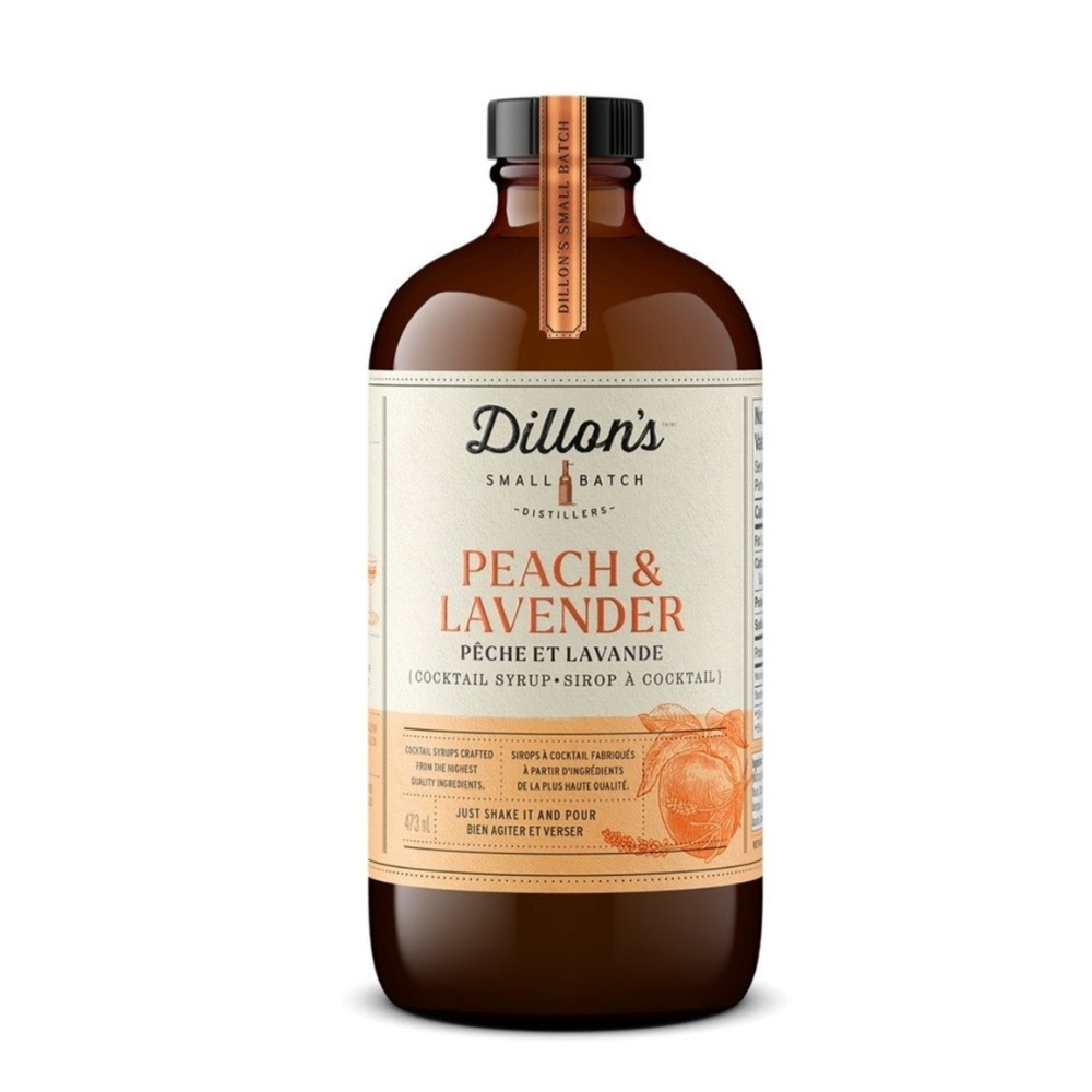 Dillon's Peach and Lavender Syrup