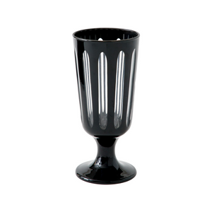 Empire Footed Glass (Tuxedo Black)