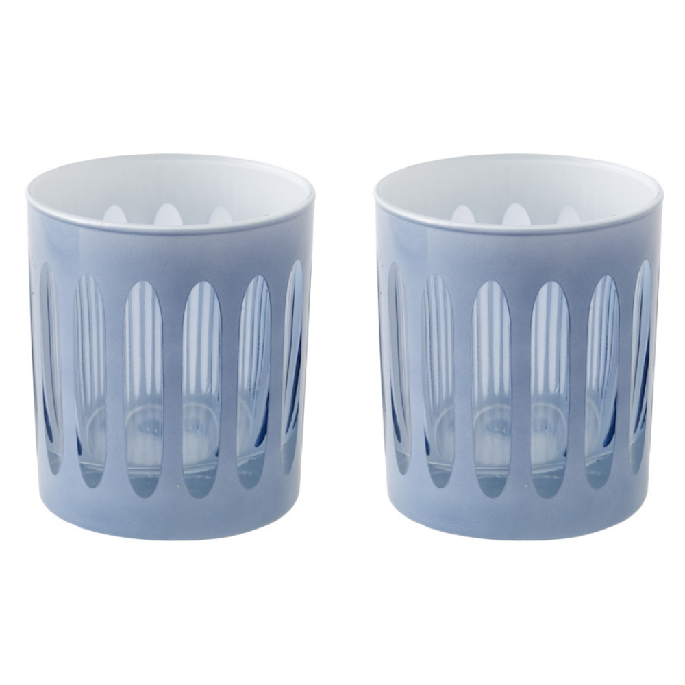 Empire Rocks Glass (Glacier Blue) set of 2