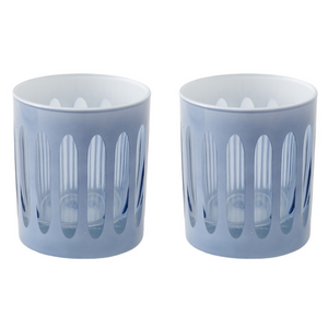 Empire Rocks Glass (Glacier Blue) set of 2