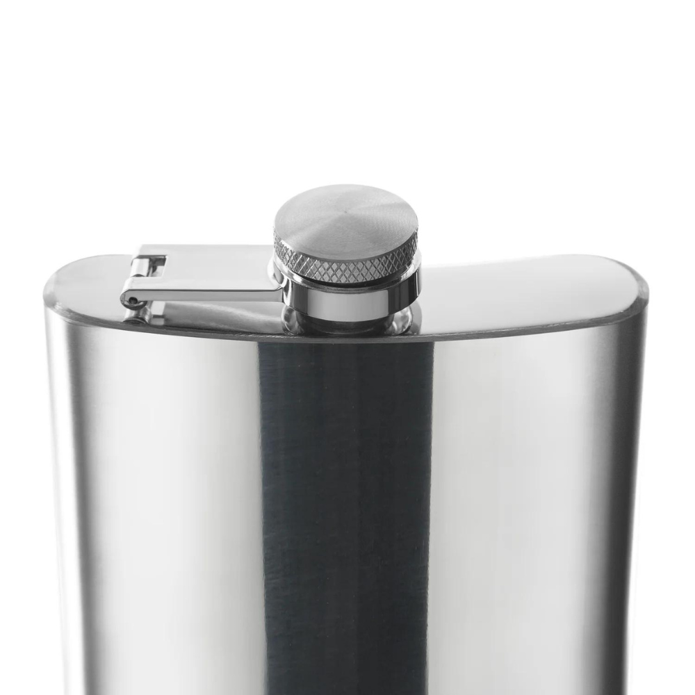 Final Touch Stainless Steel Hip Flask