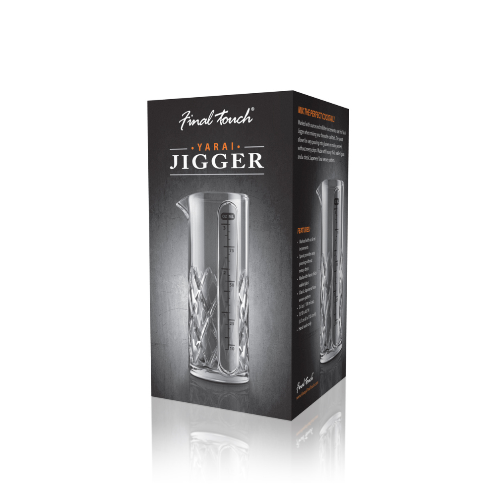 Final Touch Copper Collection Yarai Misuratore di Misurazione per Cocktail Making – 60 ml 6,8 cm x 4,8 cm x 4,4 cm