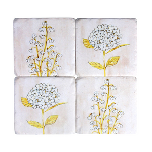 Floral Pattern Coasters (set of 4)