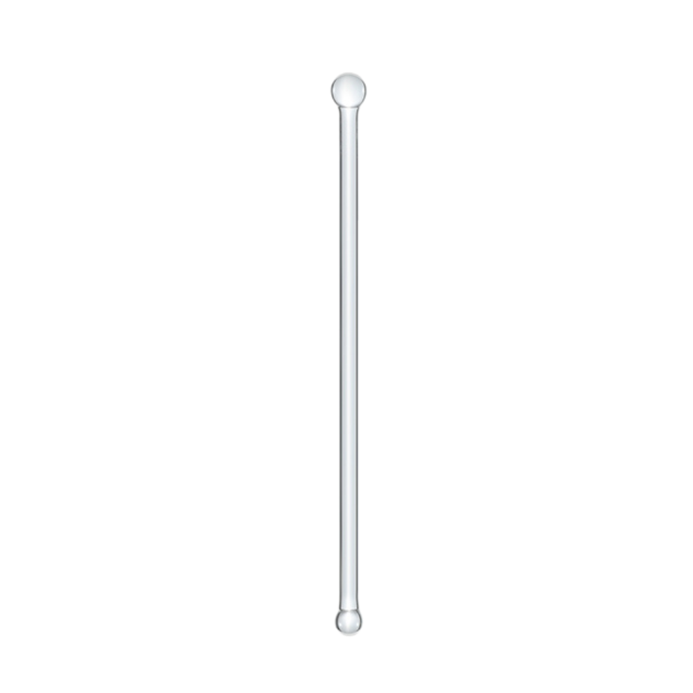 Glass Ball Stirrer (Clear)