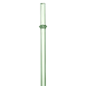 Glass Straight Straw (Green)